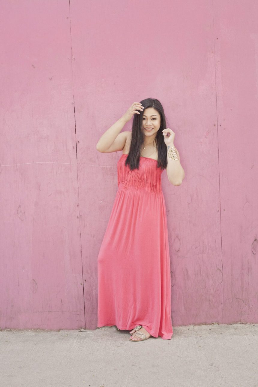 View More: http://llbcreative.pass.us/jemshoot3 Splash of Pink Meets Fringe