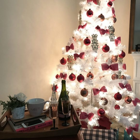 IMG_7325 White & Pink Christmas Tree Under $35